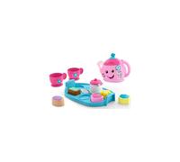 Laugh & Learn Toddler Learning Toy Sweet Manners Tea Set with Smart Stages for Pretend Play Ages 18+ Months, DYM76