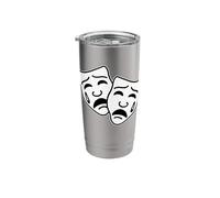 Laugh Now Cry Later Chicano Minimal Stainless Steel Insulated Tumbler