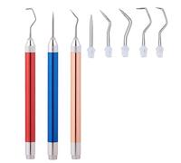 LAUGHERER 3 Pcs LED Weeding Tools for Vinyl, Vinyl Weeding Tool with Light with Pin and Hook, for Crafting, DIYs Easy Install Easy to Use