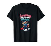 Laughing All The Weigh Plumber Pipe Pun Graphic T-Shirt