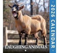 Laughing Animals Calendar 2026: A cheerful year of nature’s most amusing expressions