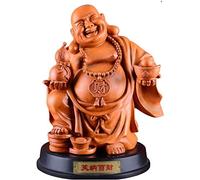 Laughing Buddha Statue Feng Shui Ornament Maitreya Buddha Wealth Figure Home Office Decoration,B