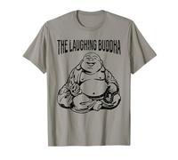 Laughing Buddha Tshirt Happy Budai Monk Vintage Men Women T-Shirt