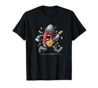 Laughing Bullet with Guitar for Rock Lovers T-Shirt