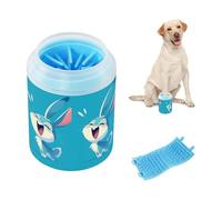 Laughing Bunny Art Reusable Dog Paw Washer Soft Silicone Brush Feet Cleaning Machine for Cats Dogs