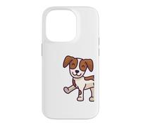 Laughing Dog Puppy Hiking Comic for Men Women Children Case for iPhone 14 Pro