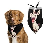Laughing Donkey Crazy Pet Bandana Dogs Triangle Scarf Cats Handkerchief Puppy Costume