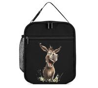 Laughing Donkey Women Insulated Lunch Bag for Work