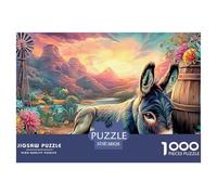Laughing DonkeysMonumental Jigsaw Puzzles for Adults Featuring 1000 Advanced, Notoriously Difficult Challenging Puzzle Educational Game Pieces - Designed As The Most Memorable Gift Jigsaw Puzzles for