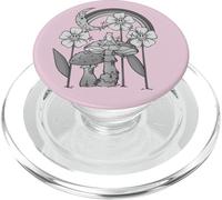 Laughing Flowers Toadstool Crescent Moon Frog and Rainbow PopSockets PopGrip for MagSafe
