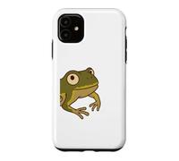 Laughing Green Frog in the Forest for Men Women Children Case for iPhone 11