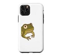Laughing Green Frog in the Forest for Men Women Children Case for iPhone 11 Pro
