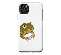 Laughing Green Frog in the Forest for Men Women Children Case for iPhone 11 Pro Max