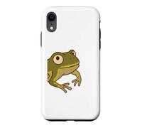 Laughing Green Frog in the Forest for Men Women Children Case for iPhone XR