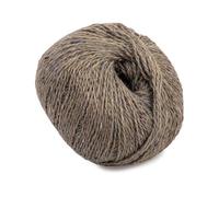 Laughing Hens Hearthstone Tweed DK Yarn | Heritage Tweed for Fair Isle & Classic Knits - 07 Moorland Fawn