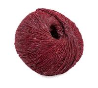 Laughing Hens Hearthstone Tweed DK Yarn | Heritage Tweed for Fair Isle & Classic Knits - 11 Rowanberry