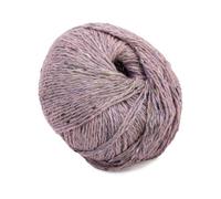 Laughing Hens Hearthstone Tweed DK Yarn | Heritage Tweed for Fair Isle & Classic Knits - 19 Blush Heather