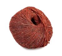 Laughing Hens Hearthstone Tweed DK Yarn | Heritage Tweed for Fair Isle & Classic Knits - 22 Rowan Flame
