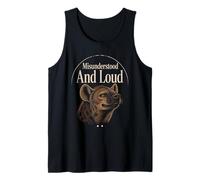 Laughing Hyena Spotted Hyena Hyena Lover Dark Humor Tank Top