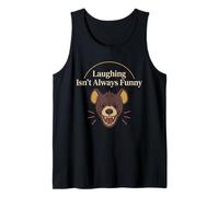 Laughing Hyena Spotted Hyena Hyena Lover Dark Humor Tank Top