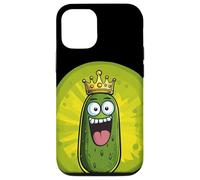 Laughing Pickle with Crown for Kings Case for iPhone 12/12 Pro