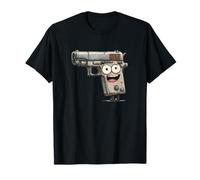 Laughing Pistol Graphic for Gun and Weapon Lovers T-Shirt