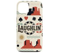 Laughlin NV Casino Town Desert Style Design With Cards Dice Case for iPhone 13