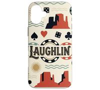 Laughlin NV Casino Town Desert Style Design With Cards Dice Case for iPhone 16 Plus