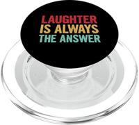 Laughter Is Always The Answer PopSockets PopGrip for MagSafe