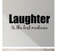 Laughter is The Best Medicine Wall Art Decal Sticker Mural Decor