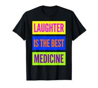 Laughter is The Best Medicine World Laughter Day Dad Jokes Value Graphic T-Shirt