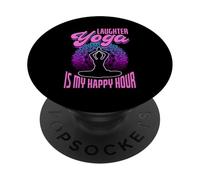 Laughter Yoga Happy Hour Design PopSockets Adhesive PopGrip