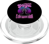 Laughter Yoga Happy Hour Design PopSockets PopGrip for MagSafe