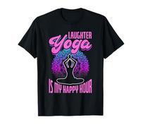 Laughter Yoga Happy Hour Design T-Shirt
