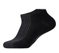 Laulax Ladies 6 Pairs Finest Combed Cotton Arch Support Trainer Socks,Size UK 3-5