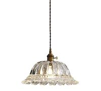 LAUMZX Vintage Industrial Lantern Pendant Light, Retro Farmhouse Outdoor Hanging Lamp, Waterproof Ceiling Fixture for Porch, Patio, Gazebo, Entrance, E27 Base, D8.3 H36.2