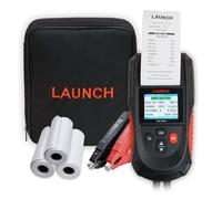 LAUNCH BST-860 Automotive Battery Tester with Printer, 6V-24V, AGM Battery, Voltmeter, Wave Detection, Electric Current Test, Start Motor Test, Battery Test, Prints Test Results