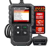 LAUNCH Creader 3001 OBD2 Scanner Automotive car diagnostic tool with Full OBD2 Functions Check Engine Light O2 Sensor Systems Engine Fault Code Reader