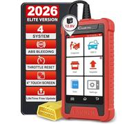 LAUNCH Creader Elite 202 OBD2 Scanner,ABS SRS Code Reader, Oil/IMMO/TPMS/SAS/Throttle Reset ect.(2 Free Special Functions) Diagnostic Scanner, AutoVIN,Touch Screen Screenshot,Wi-Fi Free Update
