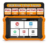 Launch Creader Elite 3.0 Bidirectional Scan Tool fit for Toyota/Lexus, 2026 Full System OBD2 Scanner, All Reset Service Code Reader, ECU Code, AUTO VIN, Battery Registration, Lifetime Free Update