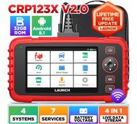 LAUNCH CRP123X V2.0 Car Diagnostic Tool OBDII Code Reader