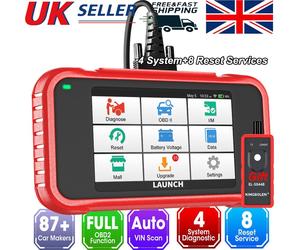 LAUNCH CRP129E PRO+ Car OBD2 Scanner Diagnostic Tool Code Reader Reset 4 Systems