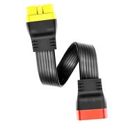 LAUNCH Original X-431 OBD2 Extension Cable 16-Pin Male to Female OBDII Extend Adapter for Car OBD Diagnostic Extender Cord Connector - 13.6inches/34.5cm