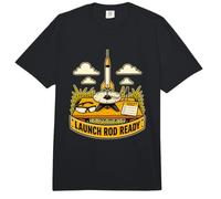Launch Rod Ready Model Rocket Setup Comfort Colors Adult Heavyweight T-Shirt
