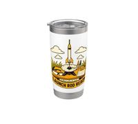 Launch Rod Ready Model Rocket Setup Stainless Steel Insulated Tumbler