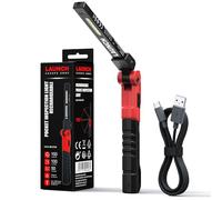 LAUNCH WL3130 Pocket LED Inspection Light - ultra-thin design, 180° rotating head, magnetic base, 4-click system, COB and SMD LED, 100 lumens, durable, suitable for car repair, garage, emergency, IP20
