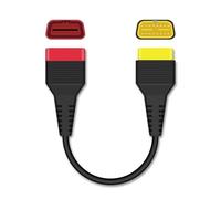 LAUNCH X-431 OBD2 Extension Cable 16-Pin Male to Female OBDII Extend Adapter for Car OBD Diagnostic Extender Cord Connector - 1.2ft/36.5cm