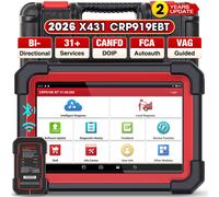 LAUNCH X431 CRP919E BT Car Diagnostic Tool OBD2 Scanner DBScar VII VCI Auto with Active Test ECU Coding CANFD DOIP 31+ Reset