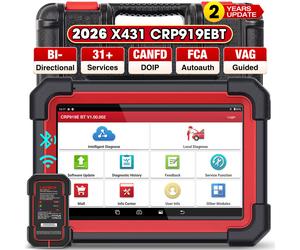 LAUNCH X431 CRP919E BT Car Diagnostic Tool OBD2 Scanner DBScar VII VCI Auto with Active Test ECU Coding CANFD DOIP 31+ Reset