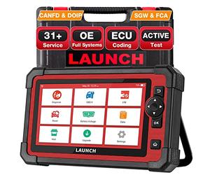 LAUNCH X431 CRP919E OBD2 Scanner Car Diagnostic Tool, Full System Diagnosis, 35+ Reset Service, ECU Coding, Bi-Directional Control, Code Reader CANFD DOIP, ABS Bleeding Oil Reset EPB FCA, 2 Yrs Update